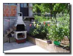 terrace with barbeque